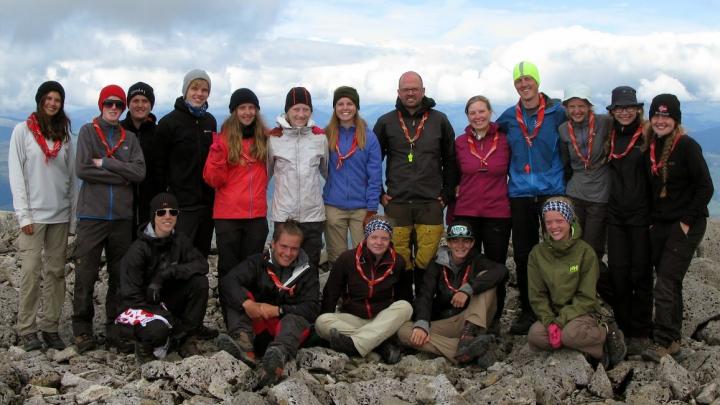 Troppen på toppen af Ben Nevis